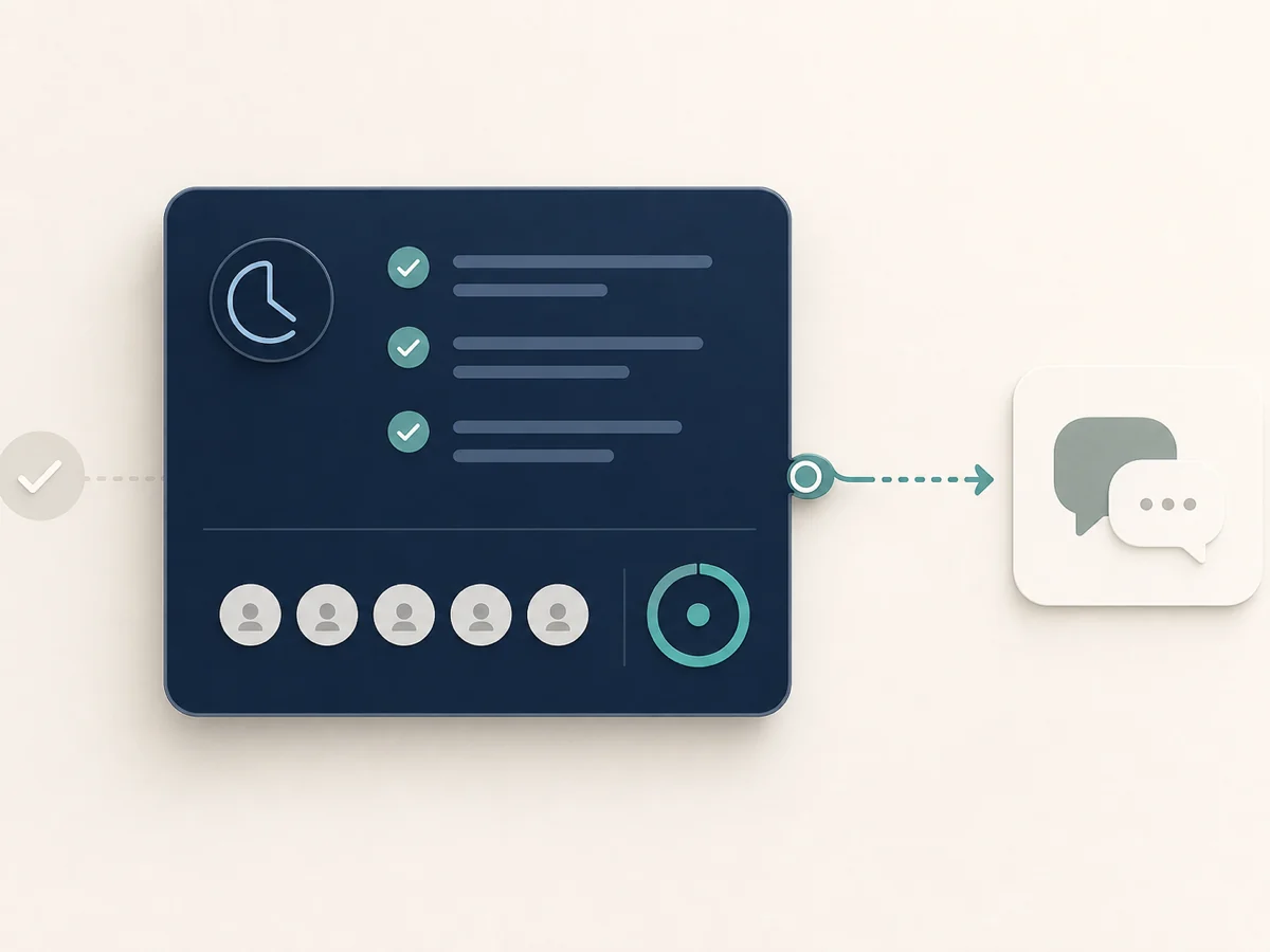 A focused Promeit validation task moving from a checklist to a customer conversation